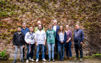 Ein Gruppenfoto der Heller + Reepschläger Ingenieure GbR